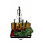 Excellent Highland Cornemuse en palissandre Noir Couleur argent Uni Mounts/Cornemuse écossaise