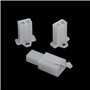 BIGULA Lot de 10 connecteurs de Fils électriques à 2 Broches de 2,8 mm, fiche mâle Femelle + borne