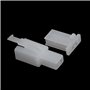 BIGULA Lot de 10 connecteurs de Fils électriques à 2 Broches de 2,8 mm, fiche mâle Femelle + borne