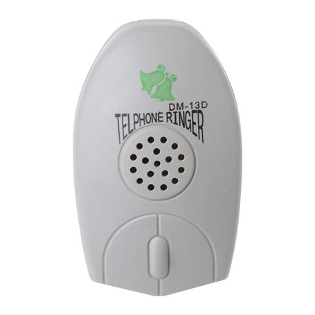 QERMULA amplificateur téléphone Fixe Sonnerie Sonnerie Anneau de téléphone Extra Fort pour l'ancien téléphone Cloche Sonnerie Be