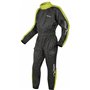 Combinaison Antipluie Motard Nylon Etanche Moto Doublure Reflechissant Fluo XL