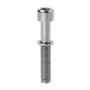 ATATMOUNT Vis de Bicyclette M8x43mm Tige de Selle en Acier Inoxydable VTT VTT Tube Fournitures