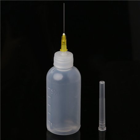 ATATMOUNT Flacon Distributeur de 50 ML pour Flux Liquide à souder colophane avec 1 Aiguille