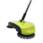 Balayeuse à poussée manuelle, multifonction manuelle non électrique rotative à 360 degrés pour balai de plancher outil de nettoy