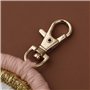 zrshygs Porte-clés Arc-en-Ciel Femmes Boho Porte-clés Porte-clés Sac en macramé Charme Voiture Suspendue