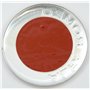 2X Emblèmes Compatibles avec Alfa Romeo Logo Noir et Rouge 74mm Avant Arrière Capot Emblème Rouge et Noir 147 156 159 Brera Mito