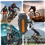 Trrymbbe Pédales de vélo, pédales de vélo Pliantes 9/16 '' Mountain avec Bande réfléchissante 1 Paire Robuste sans Glissement Pl