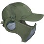 Masque Airsoft, Masque en Maille Airsoft et Ensemble de Capuchon de Baseball Patch, Visage avec Protection l'oreille pour Le Jeu