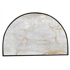 Pfjsseey Tapis Demi-Rond