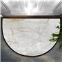 16x24 Pouces Soft Super Absorbant Half Moon Rapis