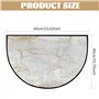 Texture en marbre Mat de Porte Rond