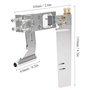 Kit de gouvernail de bateau RC rc boat parts gouvernail de bateau RC résistant à l'usure, robuste et fiable avec support pour sy