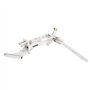 Kit de gouvernail de bateau RC rc boat parts gouvernail de bateau RC résistant à l'usure, robuste et fiable avec support pour sy