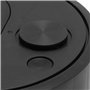 Hosi Robot Aspirateur Balayage Robot ABS Automatique Mini Chargeur USB Éviter Les Tuiles (Le Noir)