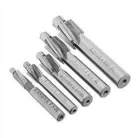 PNMNZTPAP 5pc 4 flûte HSS Comptoir d'extrémité d'extrémité Fraise Moulin Fraise Moulage de Moulage de Forage de Forage ou de For