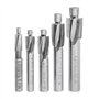 PNMNZTPAP 5pc 4 flûte HSS Comptoir d'extrémité d'extrémité Fraise Moulin Fraise Moulage de Moulage de Forage de Forage ou de For
