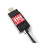 Morain Adaptateur USB C mâle vers allume-cigare USB C vers allume-cigares Tension réglable 5 V 9 V 12 V 15 V