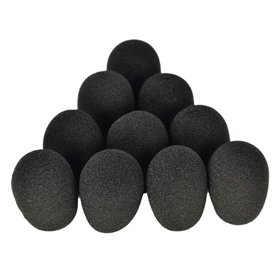 LEEINTO 10 pièces Casque Mousse Microphone Couverture pour Razer BlackShark sur Casque Micro Couverture Micro Pare-Brise Mousse