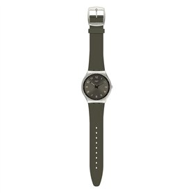 Swatch Hommes Analogique Quartz Suisse Montre avec Bracelet en Caoutchouc SS07S103