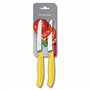 Victorinox Swiss Classic Lot de 2 Couteaux D'Office avec Tranchant Denté