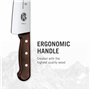 Victorinox Wood Couteau à Découper, Sous Emballage Cadeau, Tranchant Droit, Lame Extra large, Bois d’Érable