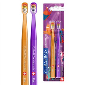 Curaprox Brosse à dents pour enfant Duo Superheroes Edition 2024