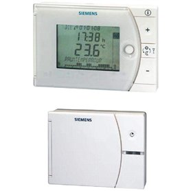 SIEMENS - Ensemble de régulation de température avec programme horaire hebdomadaire sans fil REV24RF/SET-XA