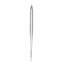 Pince à épiler Rubis en silhouette de six étoiles - inclinée, fine et pointue - pince a epiler professionnelle pour les sourcils