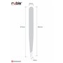 Pince à épiler Rubis en silhouette de six étoiles - inclinée, fine et pointue - pince a epiler professionnelle pour les sourcils