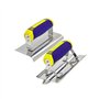 Ensemble de coupe-bordure et rainureuse en acier inoxydable pour béton Outils essentiels pour le plâtrage et la finition