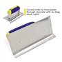 Ensemble de coupe-bordure et rainureuse en acier inoxydable pour béton Outils essentiels pour le plâtrage et la finition