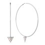 Boucles d´oreilles Femme Guess UBE79068 9 cm
