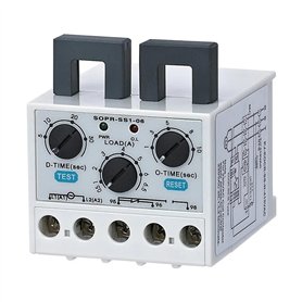 Relais de protection électronique contre les surcharges de moteur 12 VCA CC