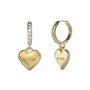 Boucles d´oreilles Femme Guess JUBE02236JWYGT-U Acier inoxydable 2 cm