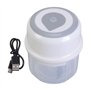 Uqezagpa Presse-purée électrique rechargeable par USB - 250 ml - Robot alimentaire sans fil pour noix