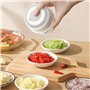 Uqezagpa Presse-purée électrique rechargeable par USB - 250 ml - Robot alimentaire sans fil pour noix