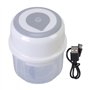 Uqezagpa Presse-purée électrique rechargeable par USB - 250 ml - Robot alimentaire sans fil pour noix