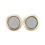 Saddgo Lot de 2 grilles de haut-parleur en maille pour guitare Dobro Resonator Guitares Cigar Box