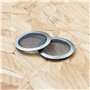 Saddgo Lot de 2 grilles de haut-parleur en maille pour guitare Dobro Resonator Guitares Cigar Box