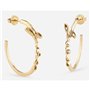 Boucles d´oreilles Femme Guess JUBE03312JWYGT-U Acier inoxydable 6 cm