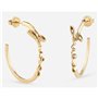 Boucles d´oreilles Femme Guess JUBE03312JWYGT-U Acier inoxydable 6 cm