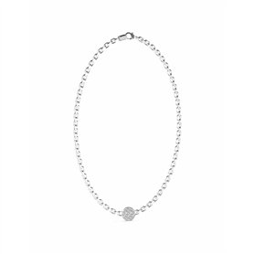 Collier Homme Guess JUMN03229JWSTT-U 45 cm
