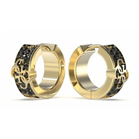Boucles d´oreilles Femme Guess JUME03233JWYGBKT-U Acier inoxydable 1 cm
