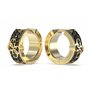 Boucles d´oreilles Femme Guess JUME03233JWYGBKT-U Acier inoxydable 1 cm