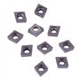 10pcs Pointes en Carbure CNC Insère L'outil de Tournage de Tour de Coupe avec Boîte pour L'acier, la Finition en Acier Inoxydabl
