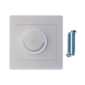 SZYDD Bloc d'alimentation à découpage 220 V - Ventilateur de plafond réglable - Réglage de la vitesse - Bouton mural - Variateur