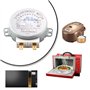 Kadagg pour pièces de Four à Micro-Ondes Moteur synchrone pour Four à Micro-Ondes Moteurs à Plateau MDS-4A AC220-240V 50/60Hz Mé