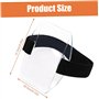 support transparent en plastique de ski en plastique avec sangle réglable