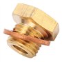 Adaptateur D'expéditeur de Jauge de Température de Pression KIMISS, Kit D'adaptateur Métrique de Température Mâle 1/8in NPT vers