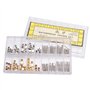Akozon Kit de Montre à Tige et Couronne de 8mm, Ensemble de Barres | Accessoires de Réparation pour Accessoires de Rechange | Re